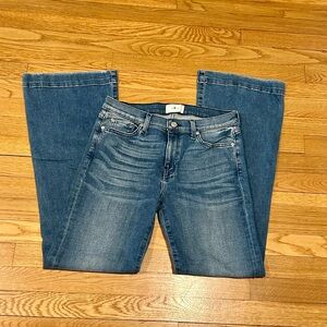 7 For All Mankind Women's Boot Cut Jeans - Blue